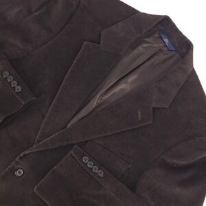 Brooks Brothers 346 Corduroy Sport Coat Brown Blazer 43R Career Classic Heritage